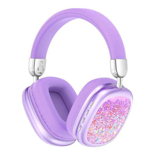 YANUQIA Wireless Headphones, Over-Ear Headphones, Hi-Fi Stereo Noise-Cancelling Headphones, Suitable for Travel, Work, Sports and Games, Built-In Microphone, Large Battery for Long-Lasting, Suitable for Iphone, Laptop, Ios/Android Bluetooth Headphones